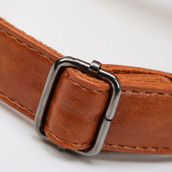 Cognac Brown Backpack Purse - Picture 4 of 10